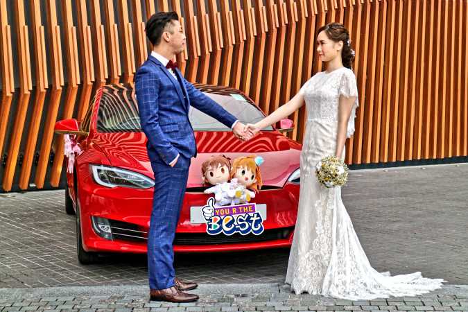 Model S Red Home